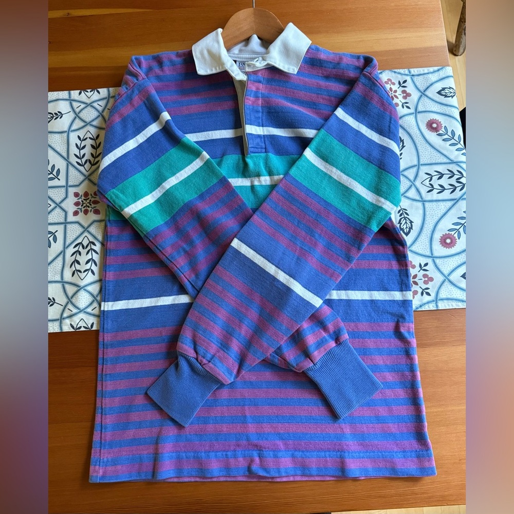 Vintage Lands End rugby Shirt